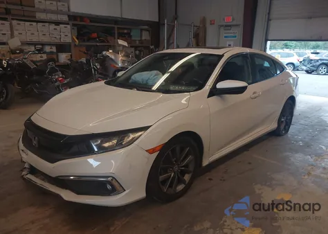 2021 Honda Civic Ex z USA, uszkodzony, nr VIN 2HGFC1F3XMH700345
